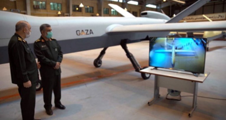 Iranska vojska predstavila novi borbeni dron, nazvali ga "Gaza"
