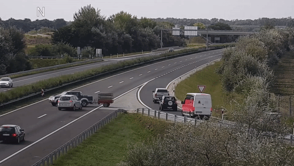 VIDEO Skrenuo je na autocestu u suprotan smjer i prouzročio stravičnu nesreću