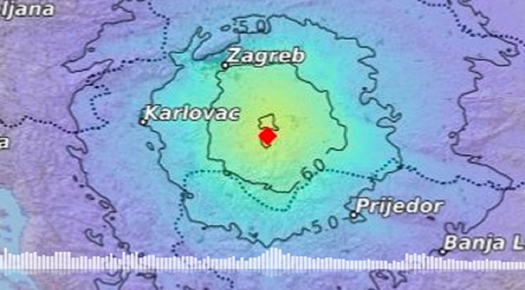 Ovo je zvuk potresa u Petrinji. Jezivo