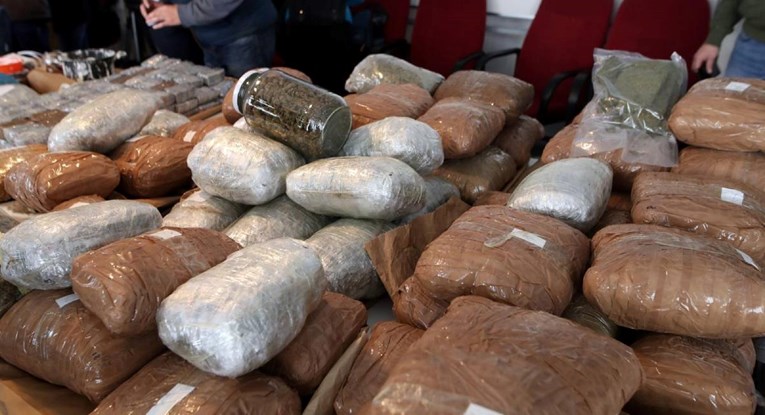 Policija na području tri županije zaplijenila drogu vrijednu dva milijuna eura