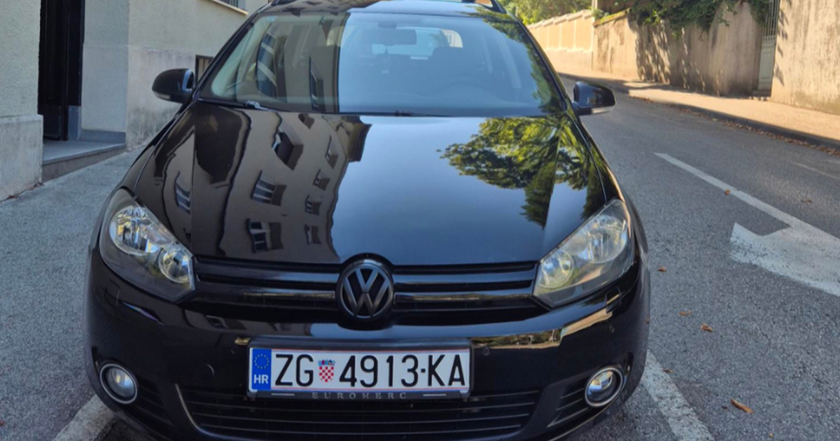 Ovaj Golf 6 Variant ima 2.0 TDI, novi veliki servis i dva seta guma. Prodaje se