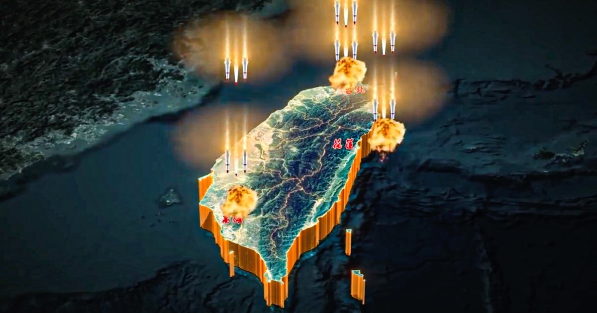 VIDEO Kina objavila simulaciju invazije Tajvan