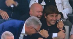 Pogledajte kako je Conte na tribinama proslavio pobjedu Tottenhama u 96. minuti