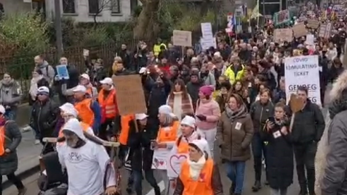 Masovni prosvjed protiv mjera u Bruxellesu, govor će držati i Sinčić