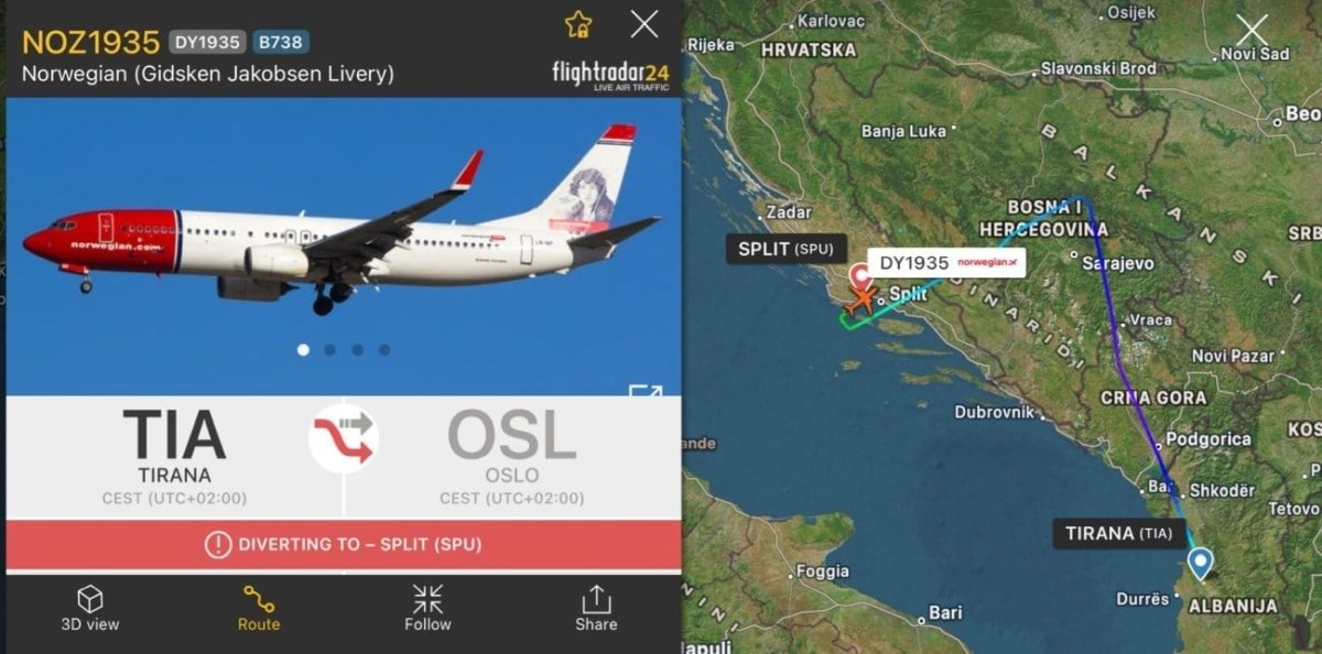 Avion sa 131 putnikom prisilno sletio u Kaštela. Objavljeno što se dogodilo