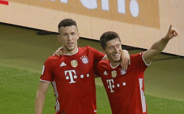 BAYERN - BAYER 4:2 Perišić asistirao u finalu kupa, Bayernu dvostruka kruna