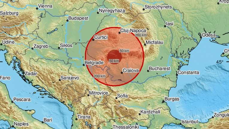 Potres u Rumunjskoj od 5.5, panika u Srbiji. "Sve se ljuljalo, bježali smo na ulice"
