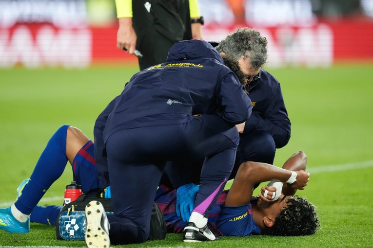 VIDEO Ozlijedio se Lamine Yamal