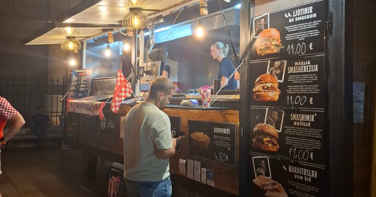 Cijene u navijačkoj zoni na Cvjetnom: Burgeri od 11 eura, pivo 6 eura
