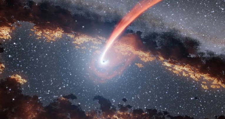 Crna rupa poslala snažne mlazove energije prema Zemlji