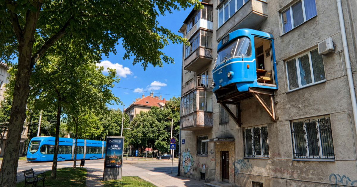 Mnogi se pitaju gdje se nalazi ova zagrebačka fasada, no postoji jedan problem