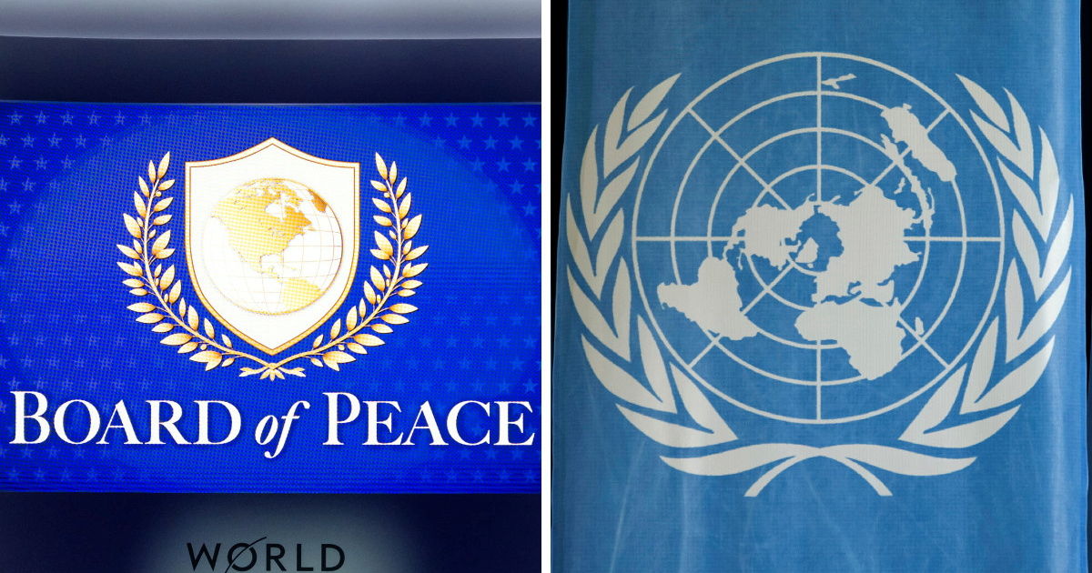 Logo Trumpovog Odbora za mir kopija je UN-ovog, ali s bitnom razlikom