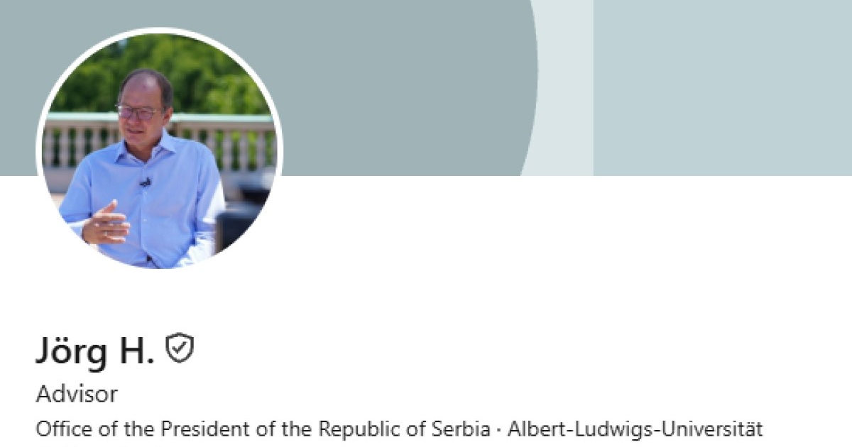 Istraživački medij: Nijemca koji savjetuje Vučića plaća njemačka vlada