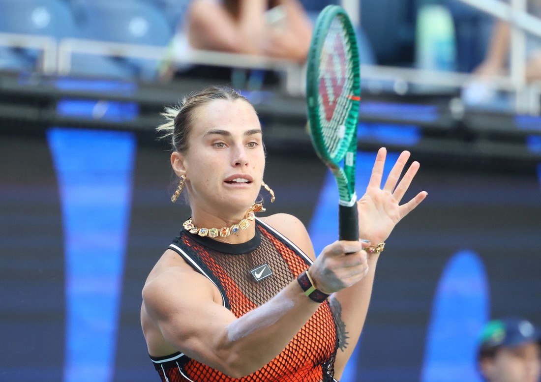 Arina Sabalenka na US Openu nosila nakit od 127 karata