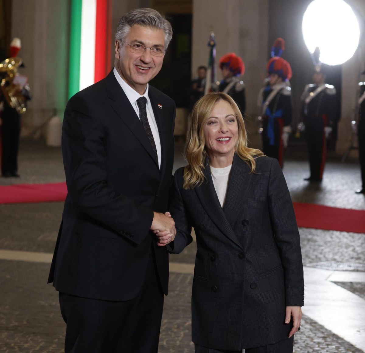 Sastali se Plenković i Meloni