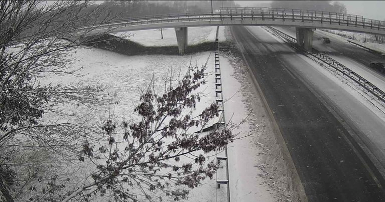 FOTO Na sjeveru Hrvatske pao snijeg