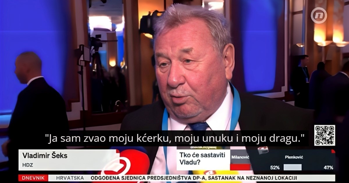 Novinarka pitala Šeksa tko će sastaviti vladu, njegov odgovor postao viralan