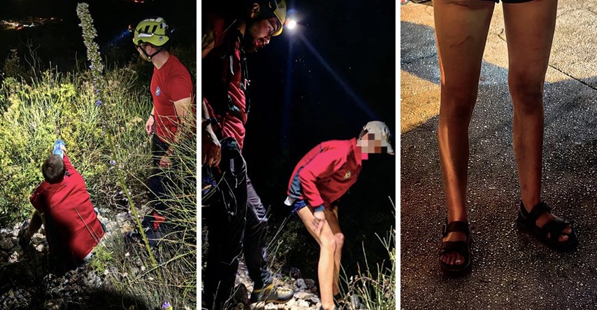 Žena po noći krenula na brdo u kratkim hlačama i sandalama, bez vode. Spasio je HGSS