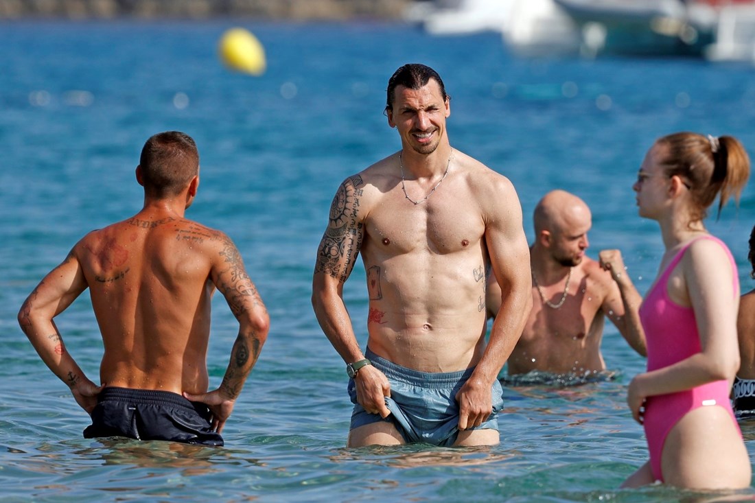 Zlatan Ibrahimović je na ljetovanju na Ibizi, društvo mu pravi bivši suigrač