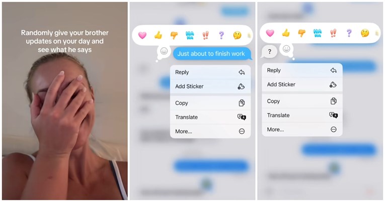 Sestre šalju braći poruke o tome kako su provele dan, njihove reakcije su viralne