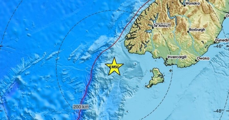Potres magnitude 6.7 pogodio Novi Zeland