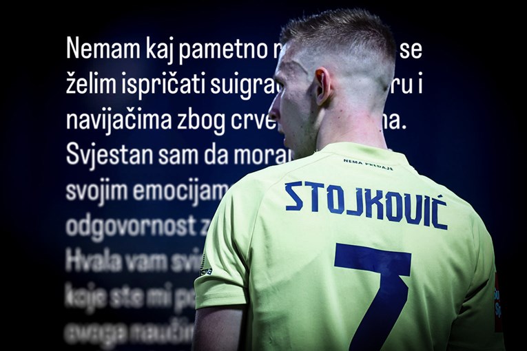 Luka Stojković oglasio se nakon što je ošamario igrača Genka i dobio crveni karton