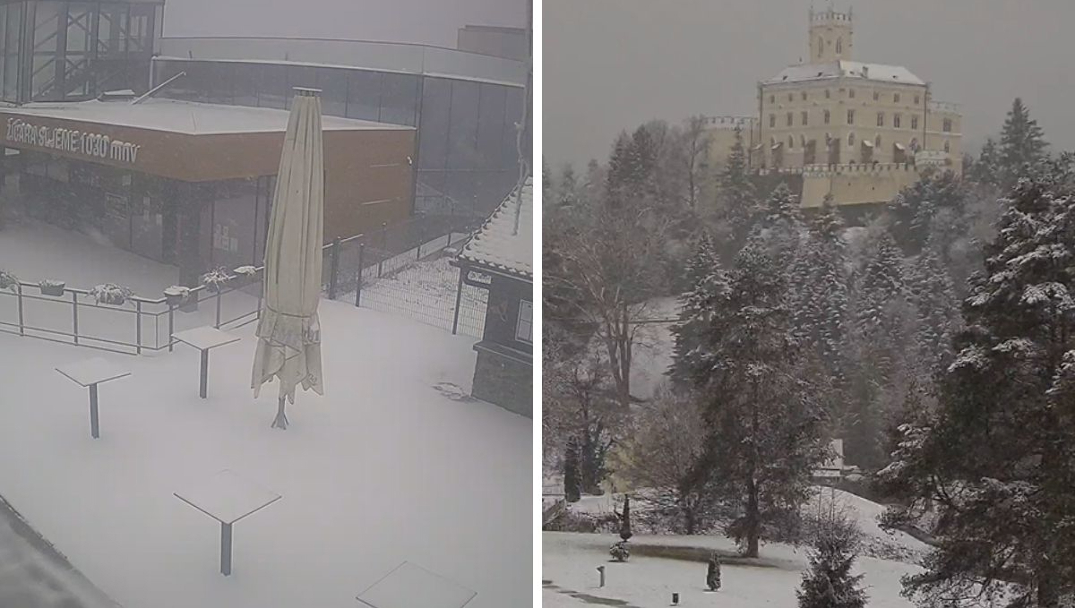 Snijeg pada diljem zemlje, počeo i u nizinama. Evo najnovije prognoze za Badnjak i Božić