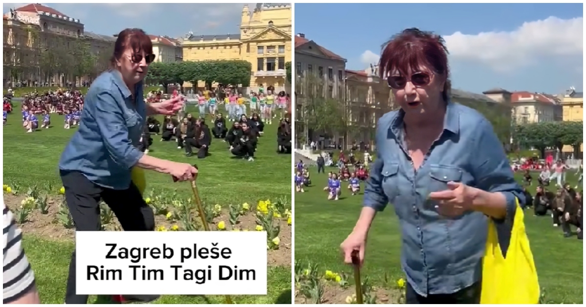 U subotu nisu plesali samo mladi: Ova gospođa rasturila je Rim Tim Tagi Dim
