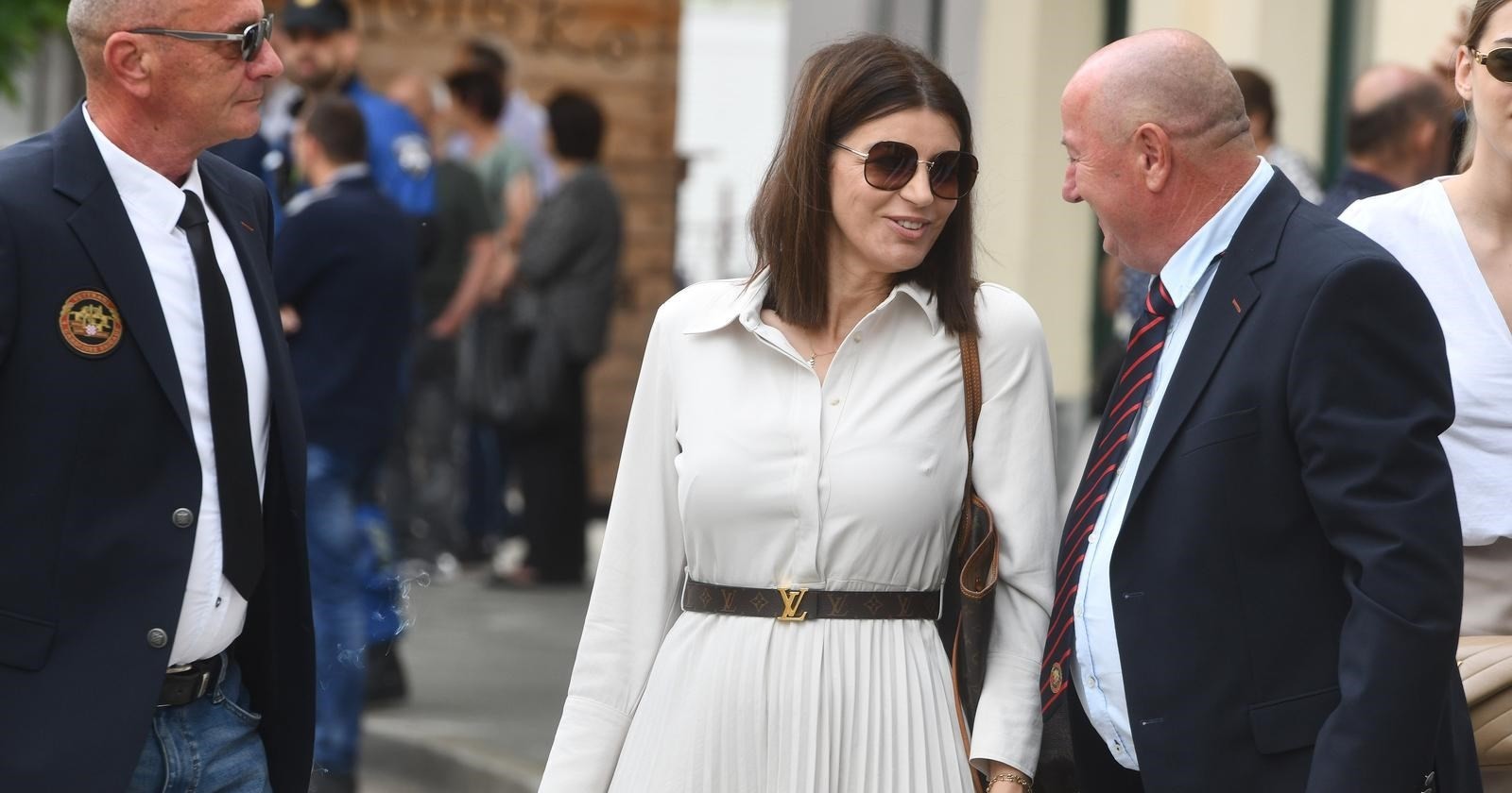 Louis Vuitton na sve strane: Pogledajte u čemu je Josipa Rimac došla u crkvu u Kninu