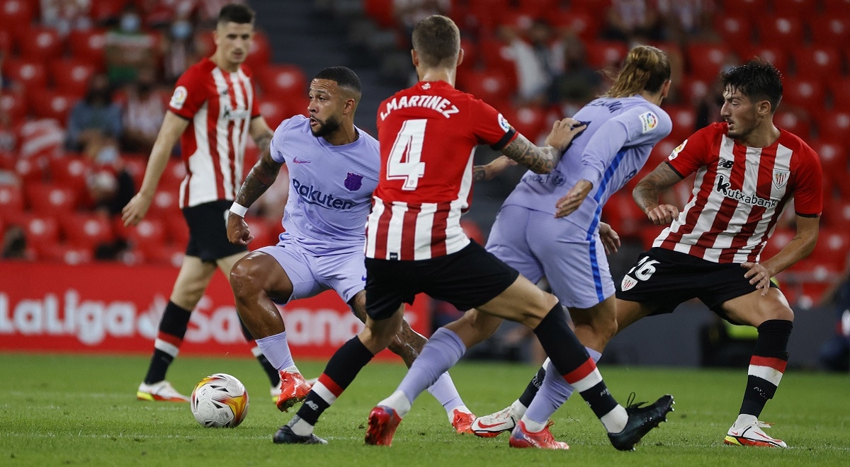 BILBAO - BARCELONA 1:1 Depay golčinom spasio Barcelonu od poraza