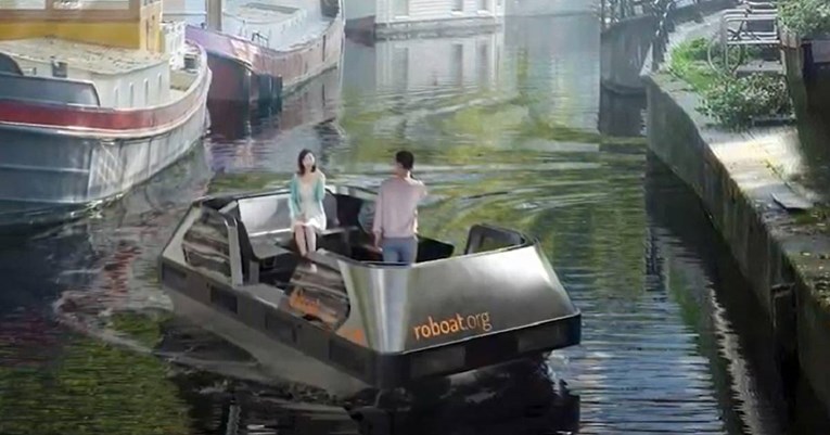 Kanalima Amsterdama će ploviti autonomni robotski čamci? Pogledajte video