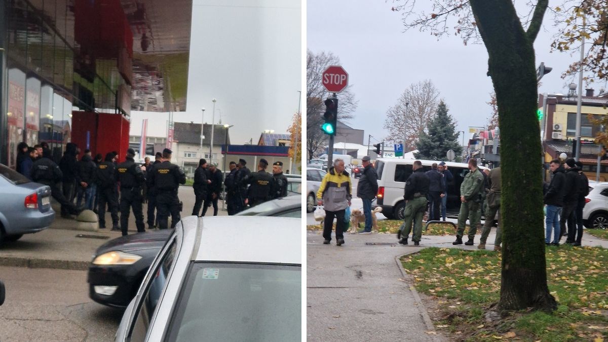 FOTO Zagrebačka Dubrava puna interventne i specijalne policije, zaustavili mladiće