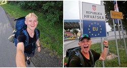VIDEO Danac (19) pješačio 3000 km do Zagreba. Stigao je u dva i pol mjeseca