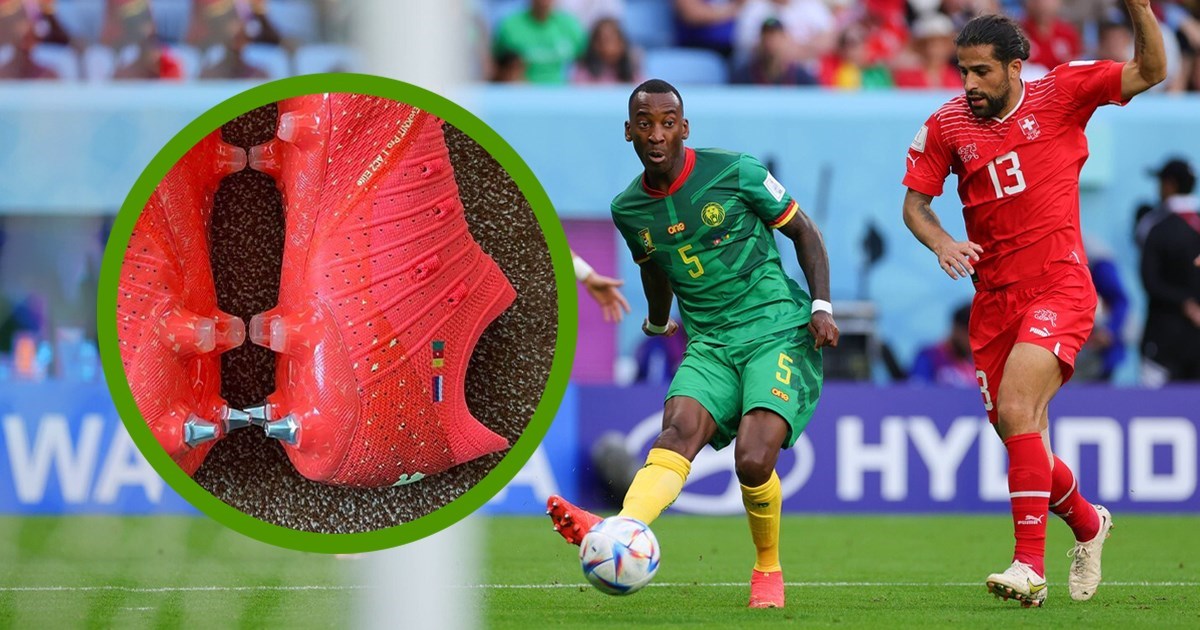 Kamerunac igrao s ruskom zastavom na kopačkama