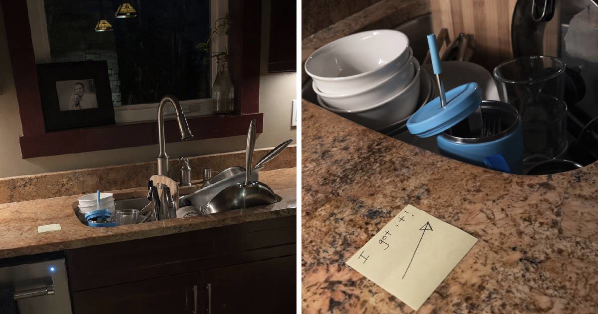 Žena kritizirana jer se oduševila porukom koju je suprug ostavio nakon nereda