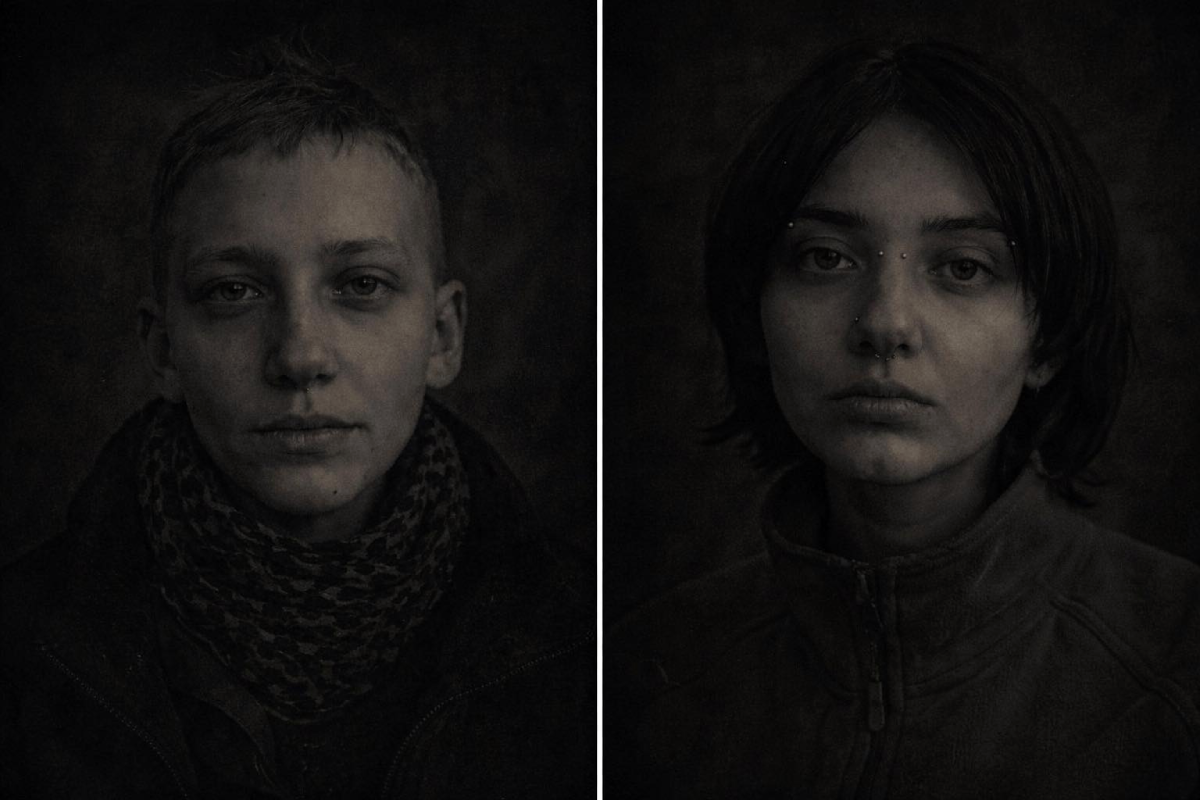 Ovo su Kara (29) i Liza (19). Evakuirale su ranjenike, ubili ih Rusi