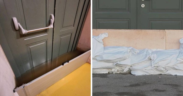 Netko je ukrao branu s ulaza Dječje kuće u Rijeci. "Šteta od kiše je već golema"