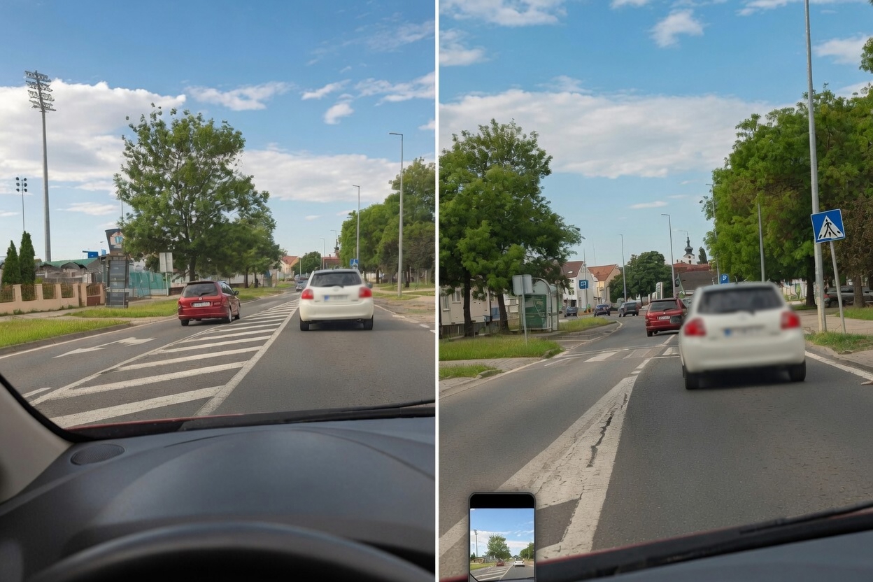 Pogledajte snimku iz Koprivnice. "Isti auto stalno ovako pretječe"