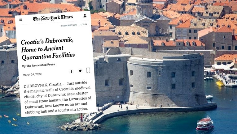 New York Times piše o prvoj poznatoj karanteni, onoj u Dubrovniku iz 1377.