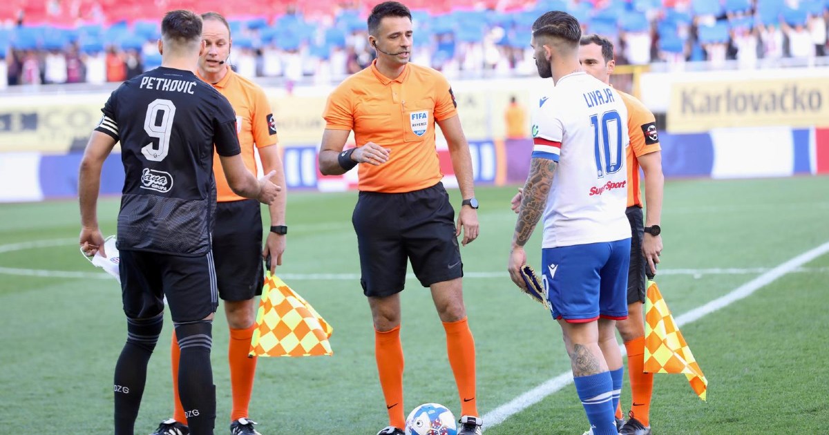 Igor Pajač sudi derbi između Osijeka i Dinama. Vraćaju se Kolarić i Strukan