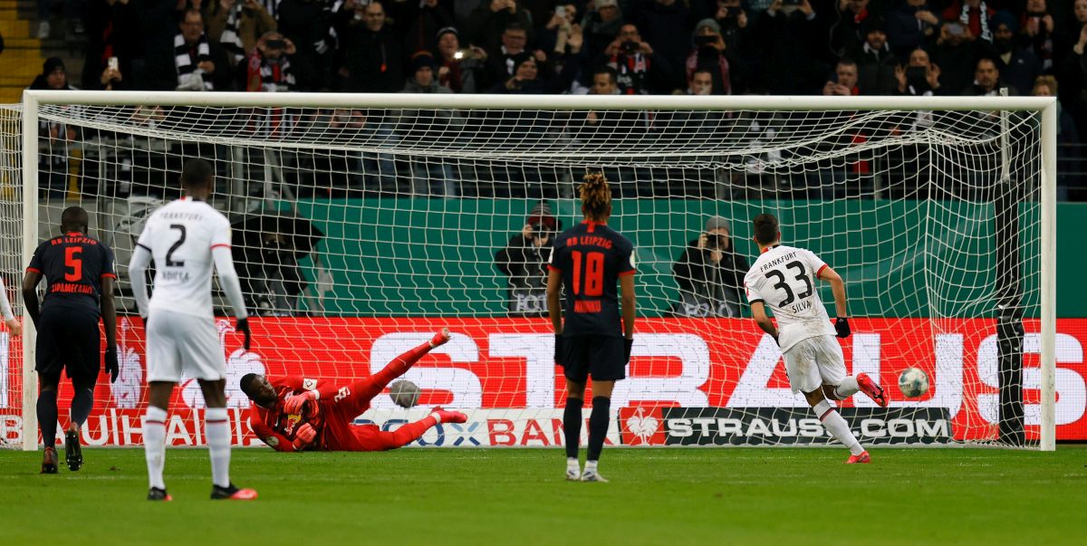 Olmov gol nedovoljan protiv Eintrachta: Leipzig ispao iz kupa