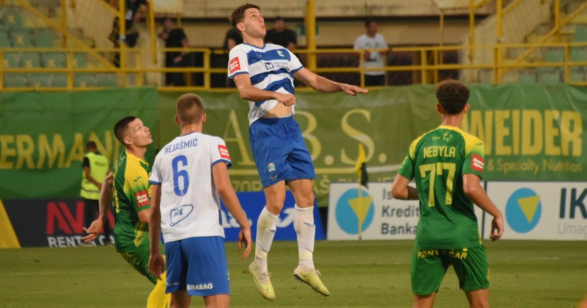 ISTRA - OSIJEK 4:4 Osijek vodio 4:2 pa u drami ostao bez pobjede