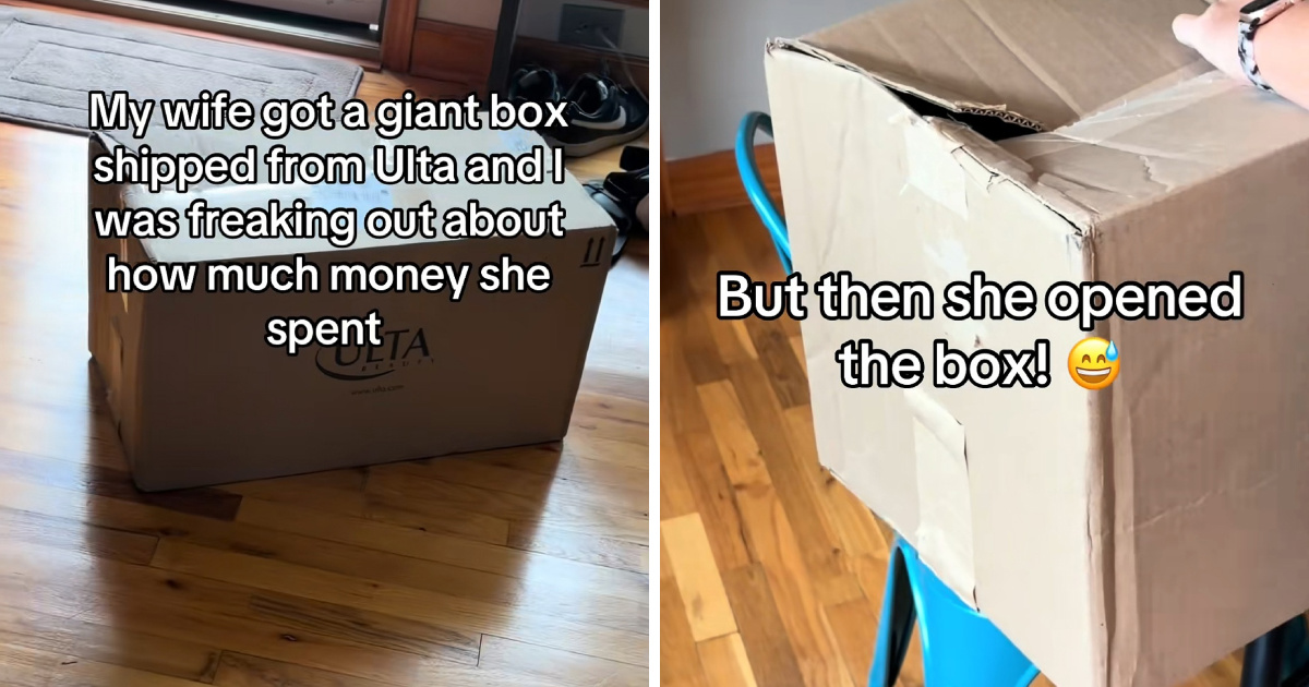 Prepao se koliko je supruga potrošila. Onda je otvorila golemi paket