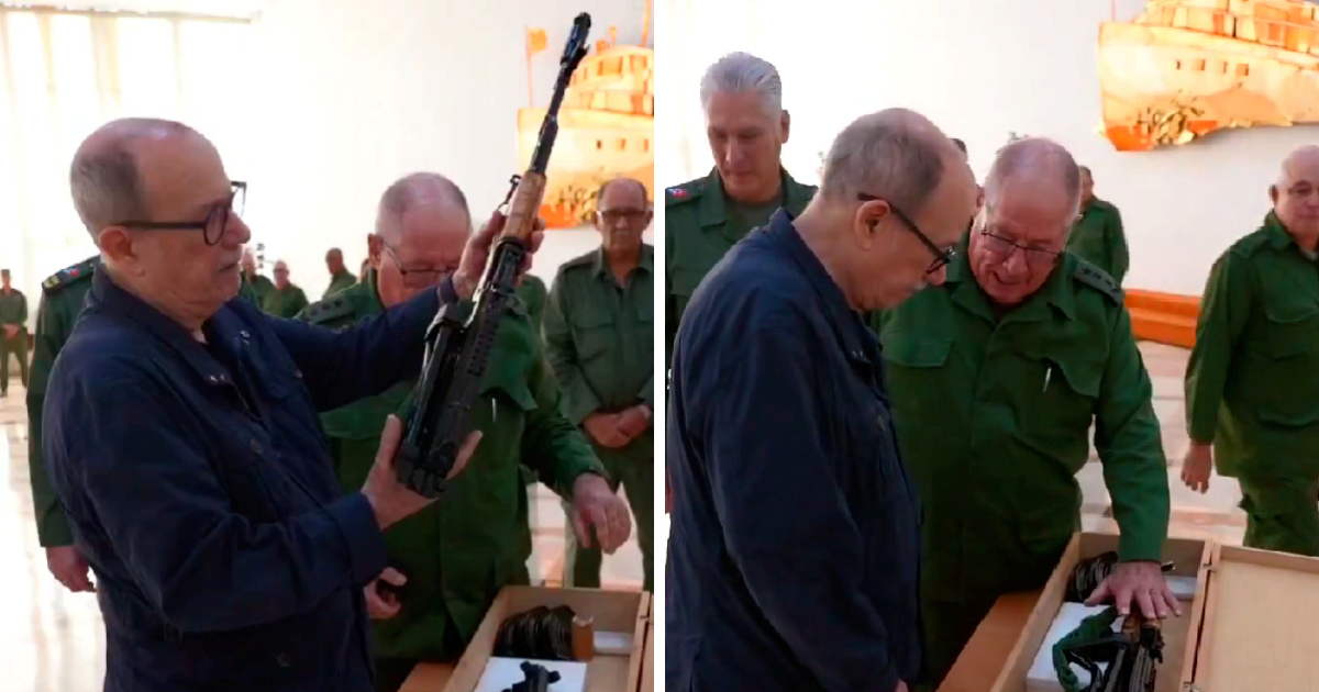 Kubanski pjevač (79) rekao da će braniti zemlju. Vojska mu poklonila automatsku pušku