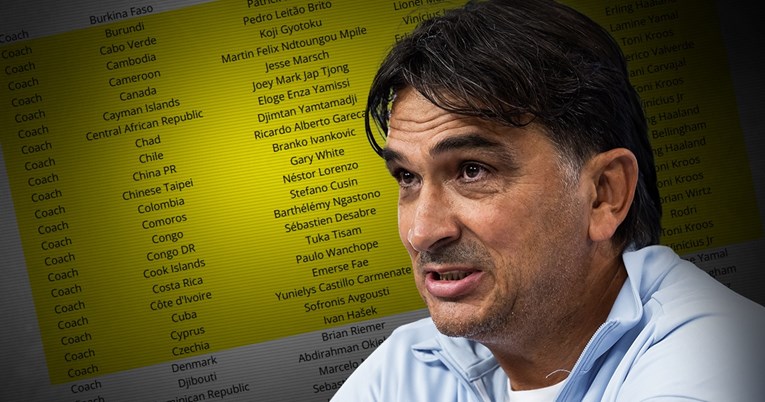 Dalić je jedini izbornik na svijetu koji nije glasao za FIFA-inu nagradu The Best