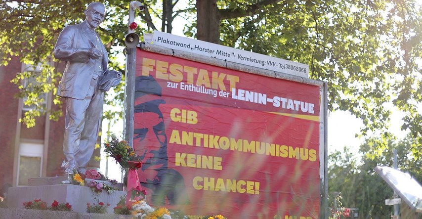 U zapadnoj Njemačkoj postavljen kip Lenjina