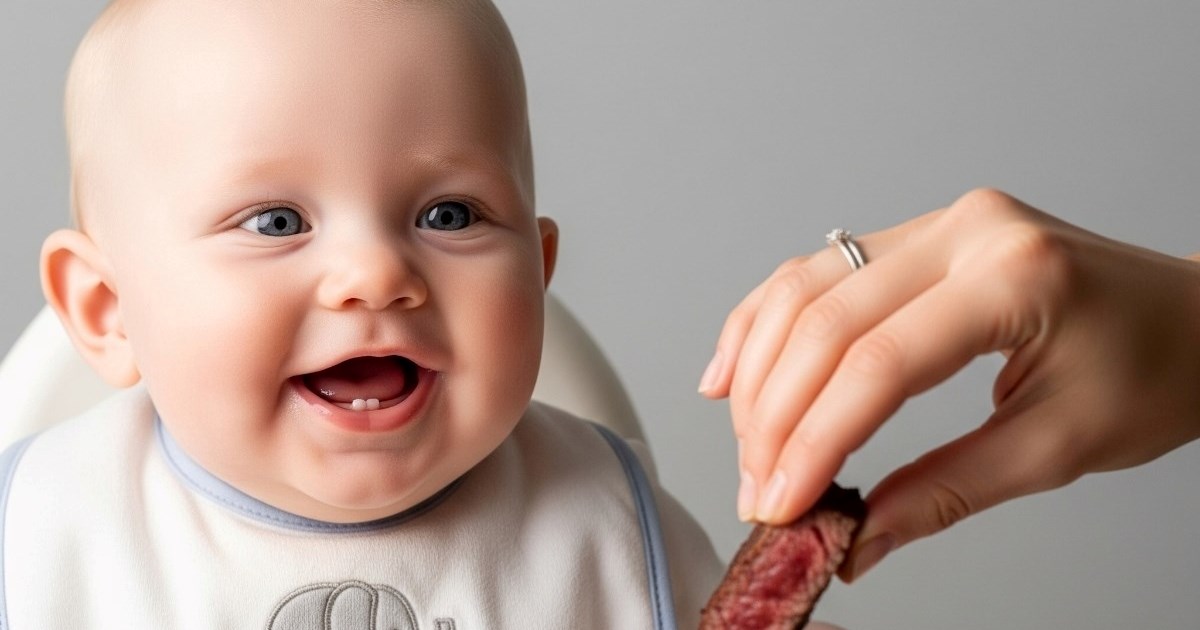 Mesna prehrana za bebe je novi trend koji zabrinjava pedijatre