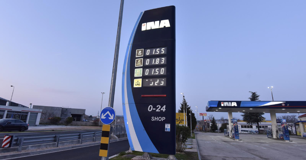 Ovo su nove cijene goriva u Hrvatskoj