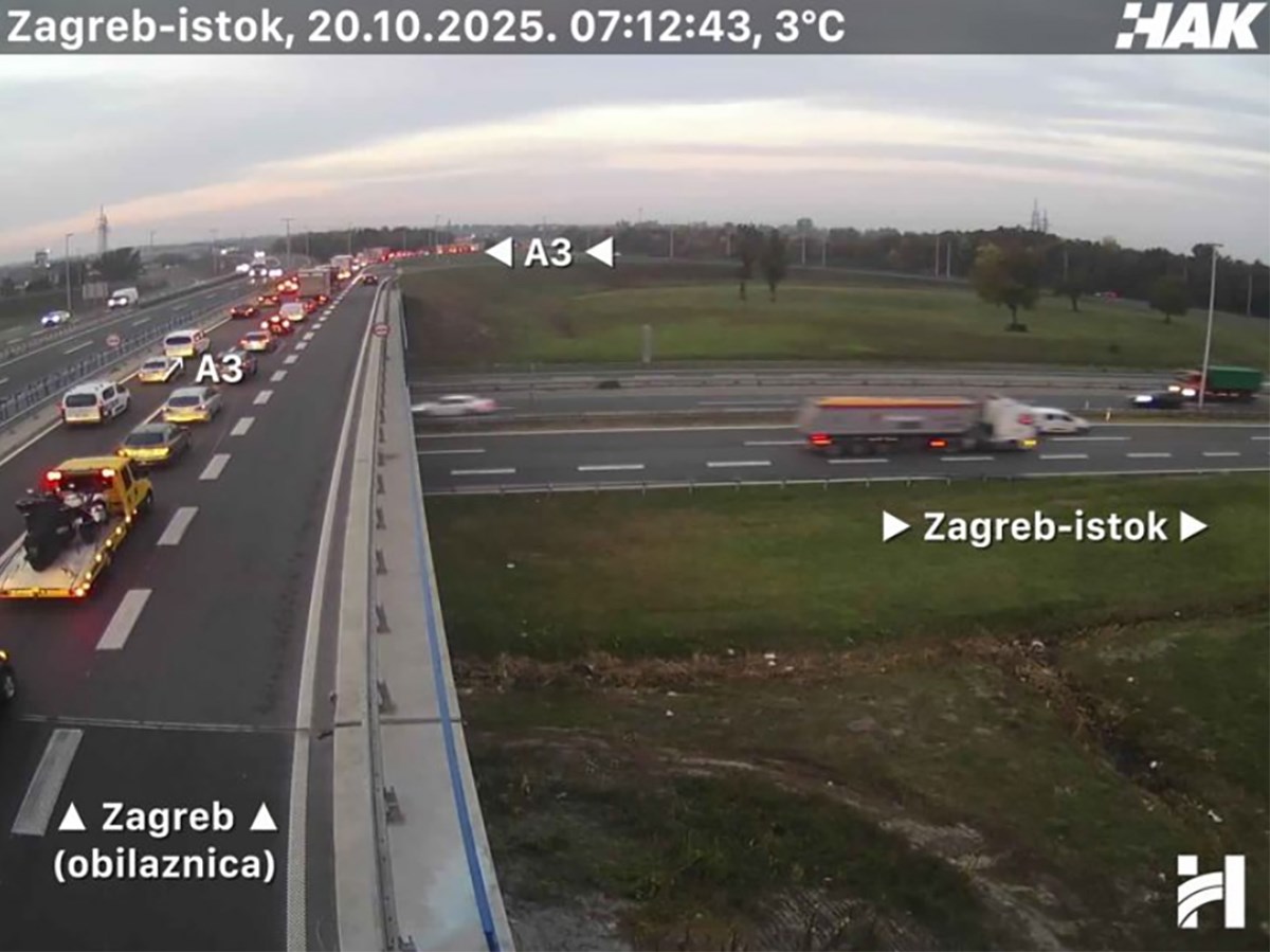 Magla smanjuje vidljivost, pojačan promet i kolone oko Zagreba