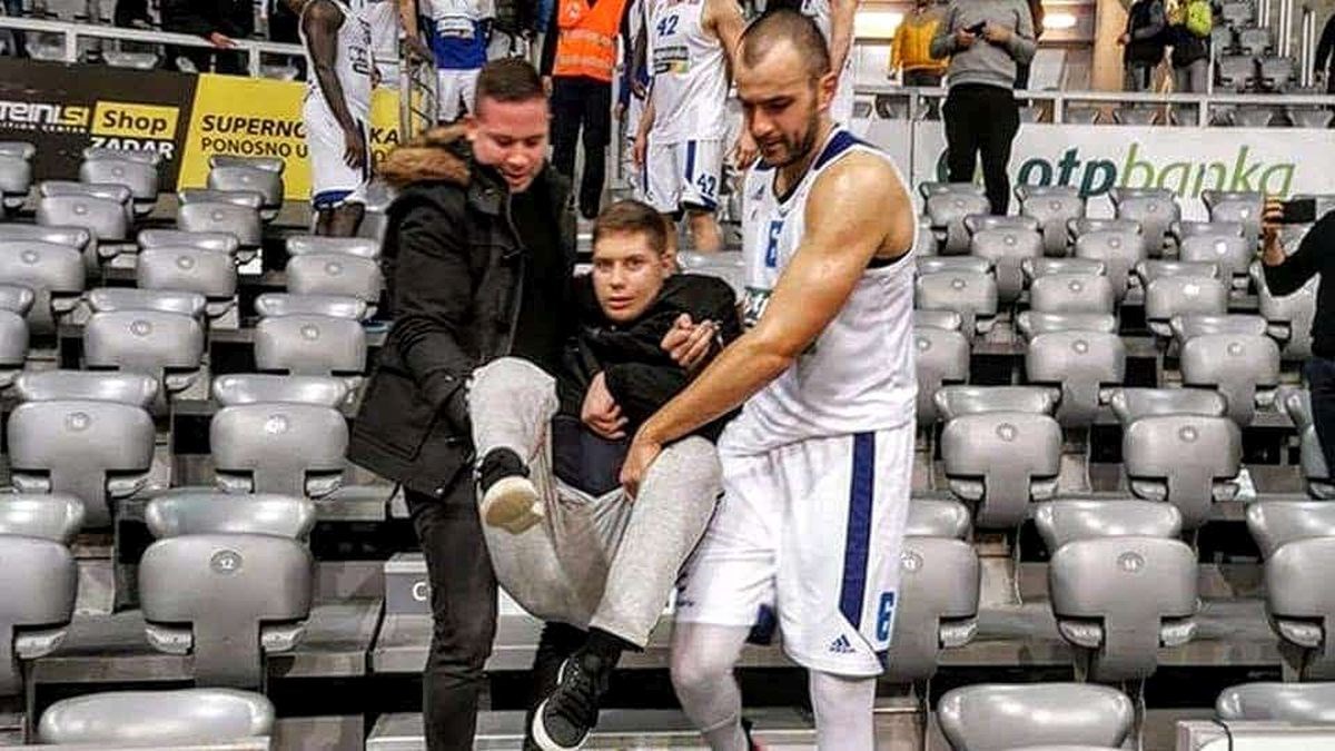 Kapetan Zadra Ivanov pomogao navijaču: Svaki čovjek bi to učinio